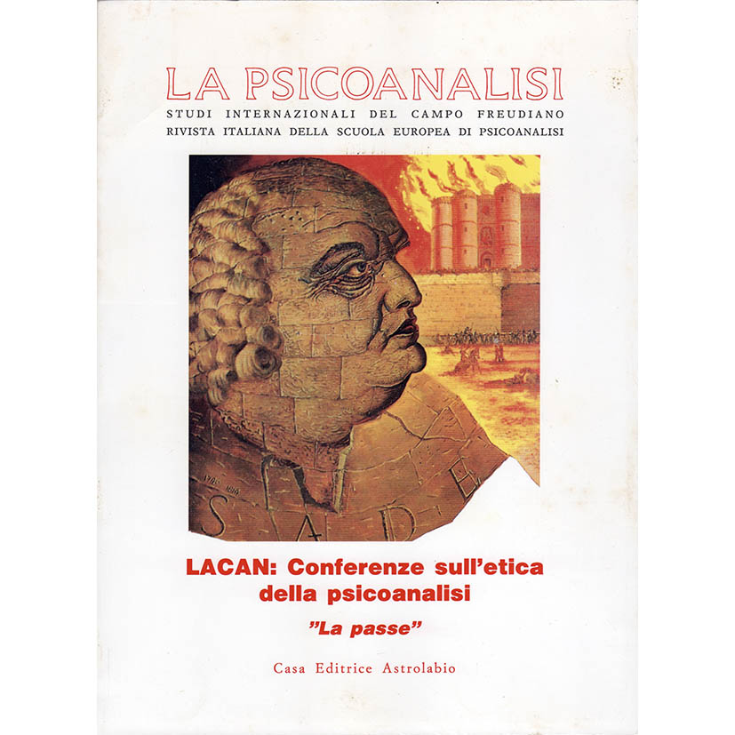 LP16 - Conferenza sull'etica della psicoanalisi La passe